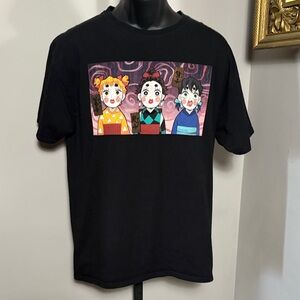 Demon Slayer Large Kimetsu No Yaiba Disguise Black T Shirt